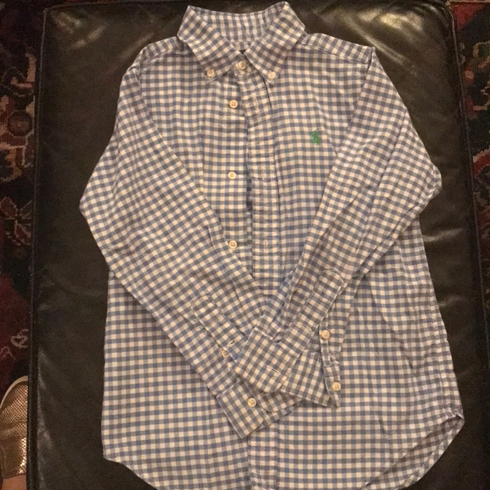 Ralph Lauren Checkered Long Sleeve Shirt